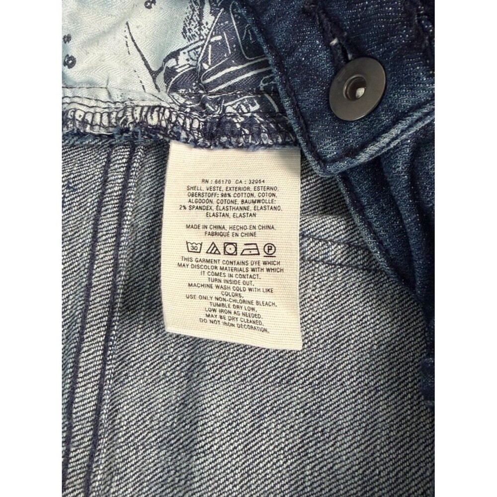 Anthropologie Pilcro Sequin Floral Embroidered Slim Boyfriend Jeans 28 Crop - Picture 11 of 16